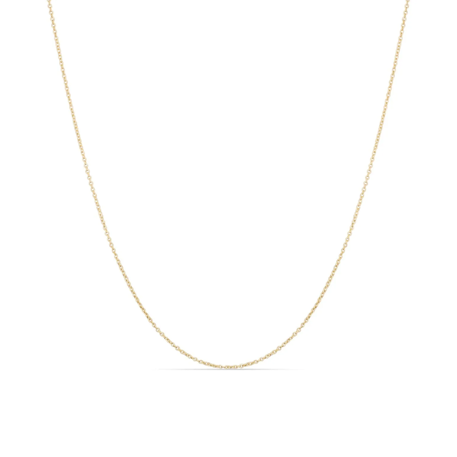 14K Gold Cable Link Chain