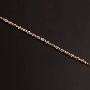 14K YG Chokar Diamond Necklace-1pc