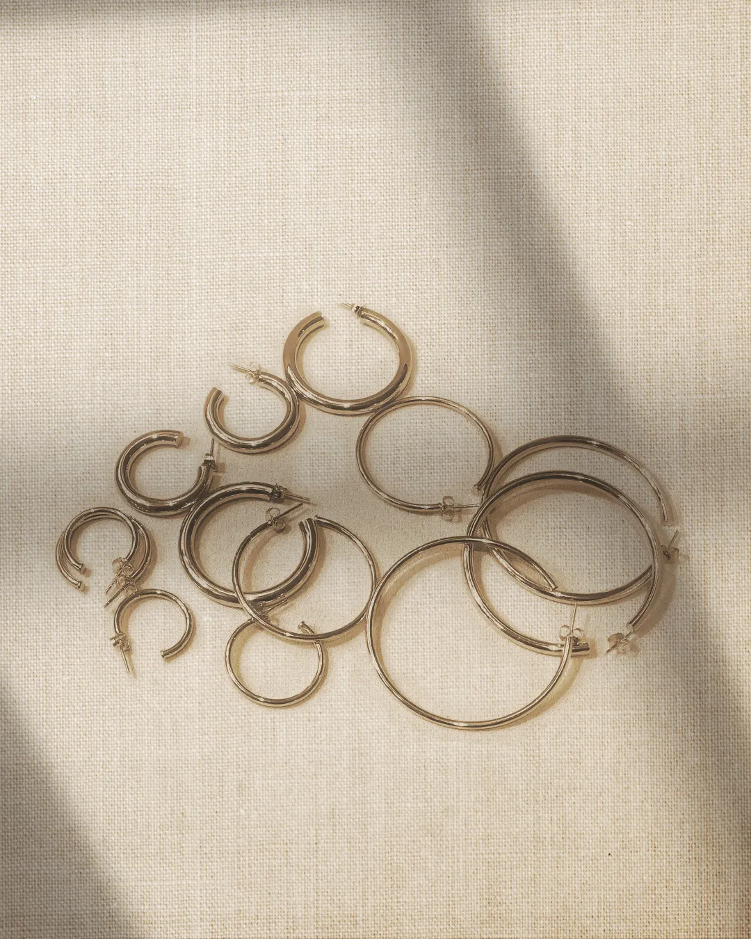 20mm Gold Hoop Earrings