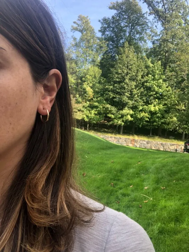 20mm Gold Hoop Earrings