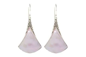 Altitude Earrings- Pink Mother Of Pearl