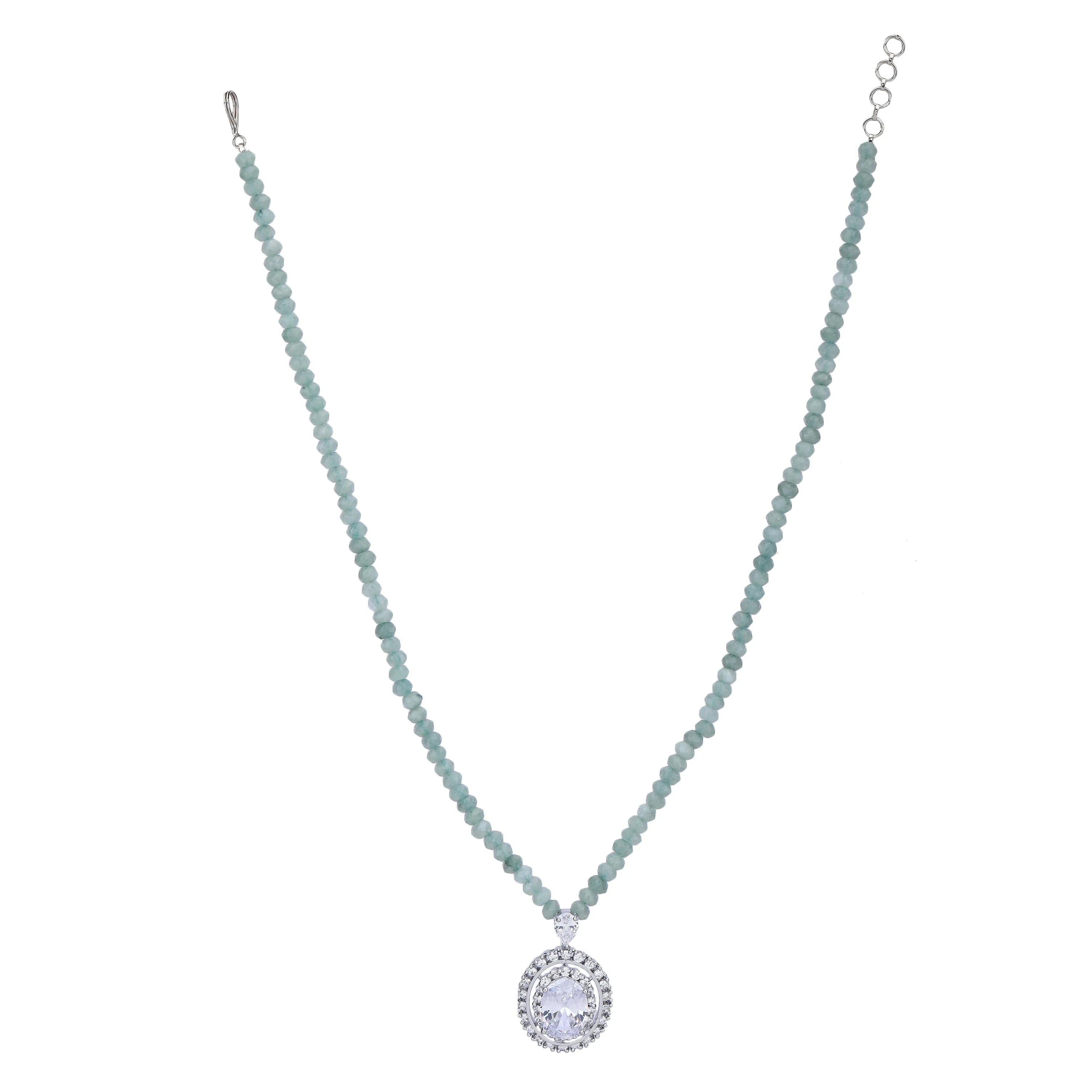 Anisha Zircon Pendant Set