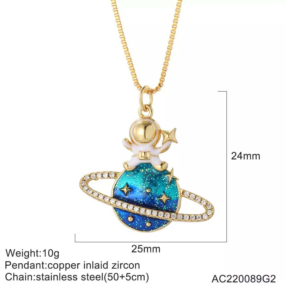 Atmospheric Charm Necklace