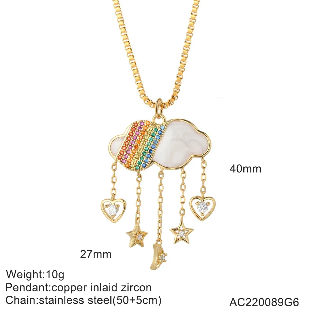 Atmospheric Charm Necklace