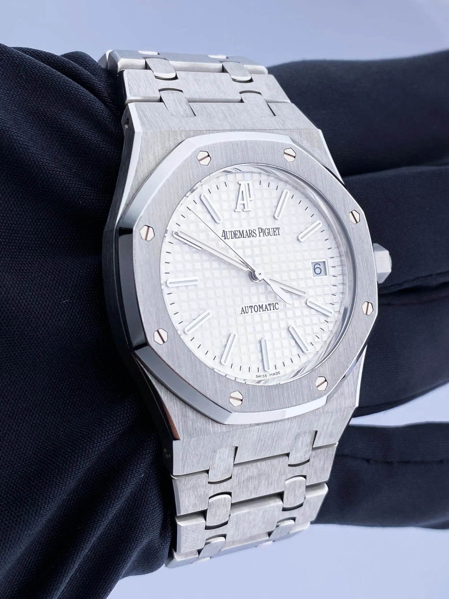 Audemars Piguet Royal Oak 15300ST Mens Watch Box & Papers