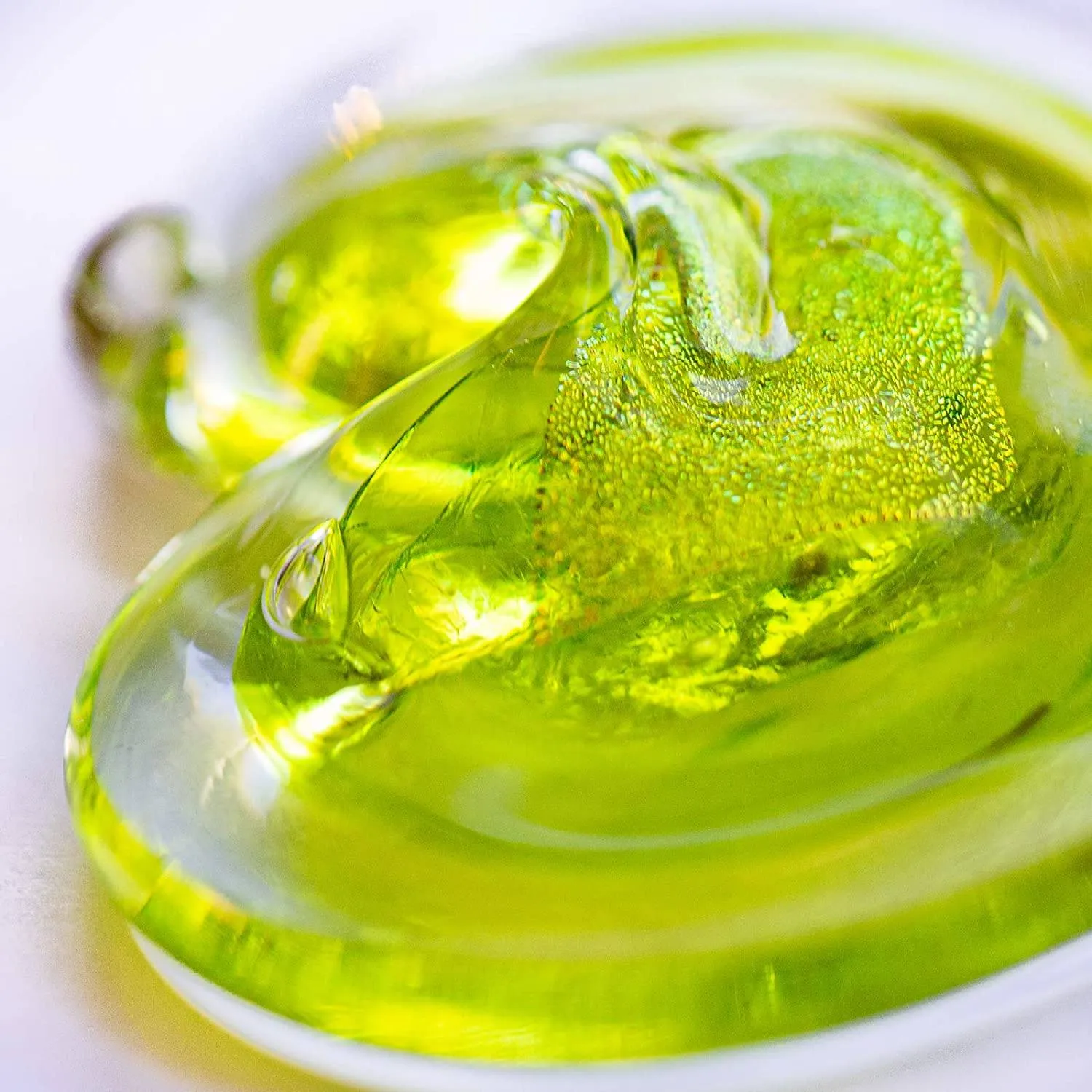 August Birthstone Small Heart- Peridot
