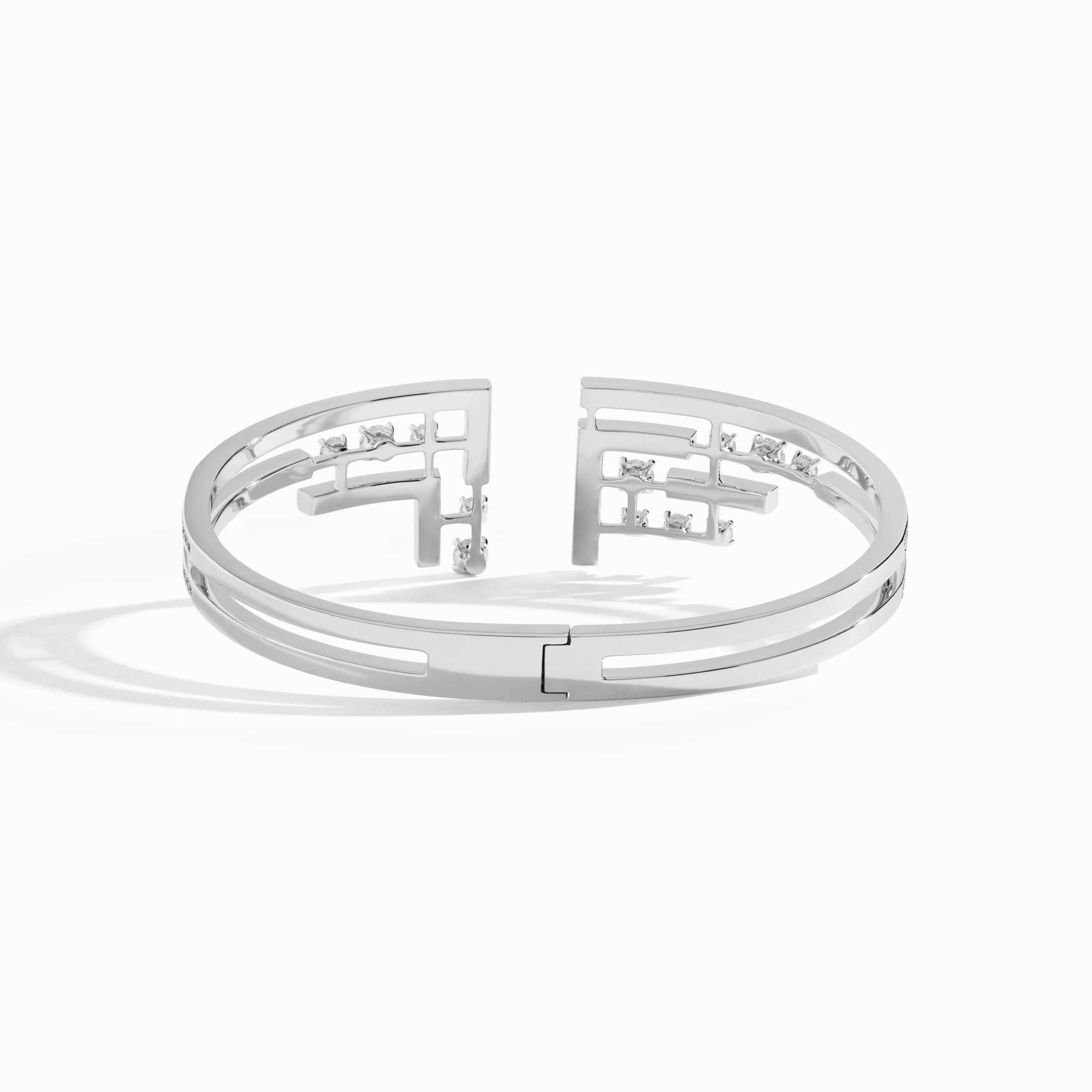 Avenues Crown Hinged Bracelet