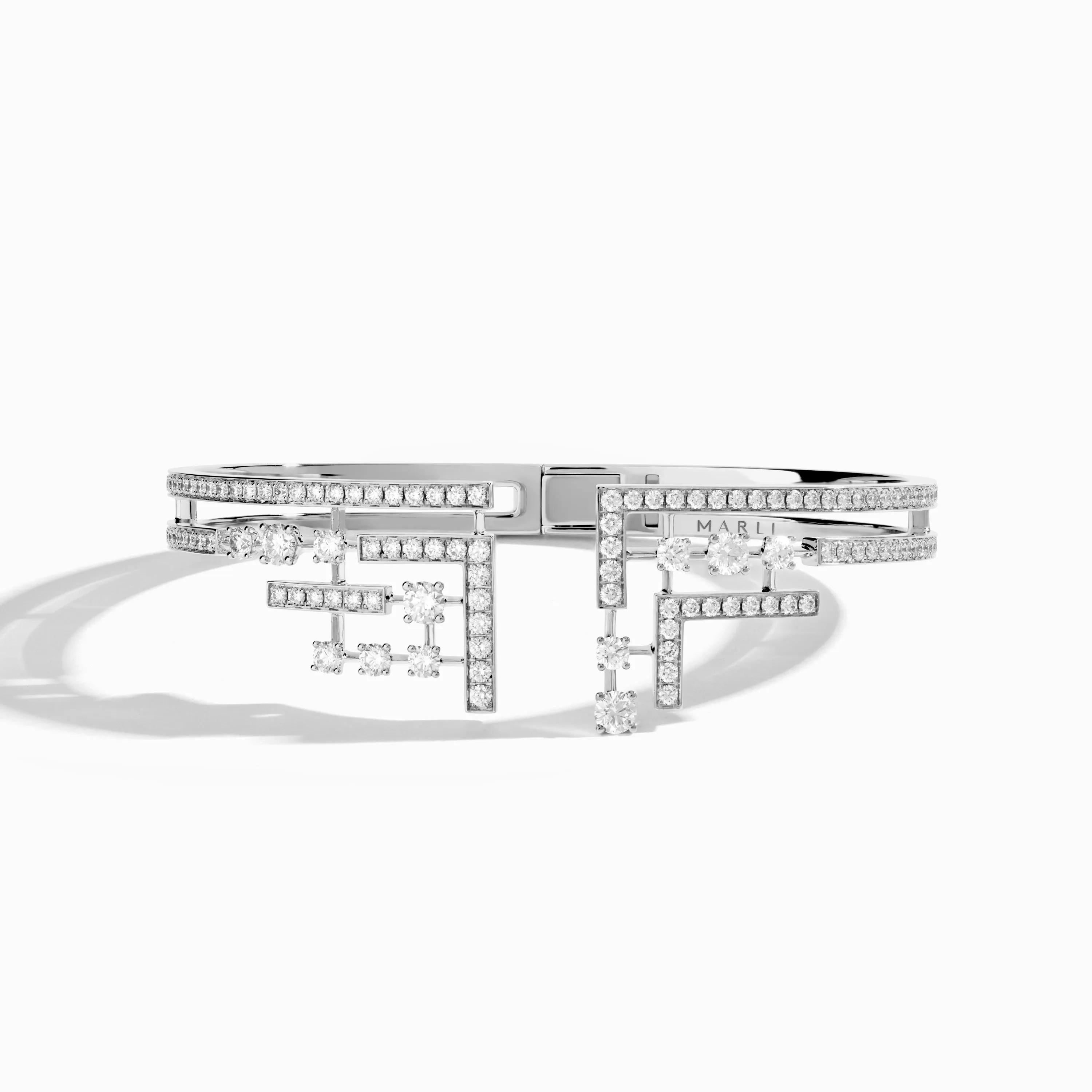 Avenues Crown Hinged Bracelet