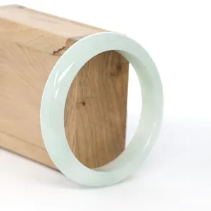 Baikalla "Classic Bangle" Lavender Natural Burmese Jadeite Jade Bangle (58.3 mm) #594