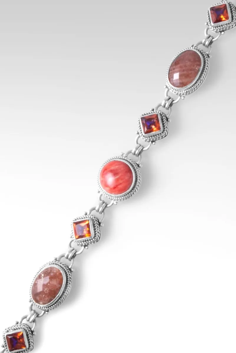 Blessed with Abundance Bracelet™ in Orange Sunstone