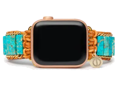 Bracelet pour Apple Watch en Turquoise Natif