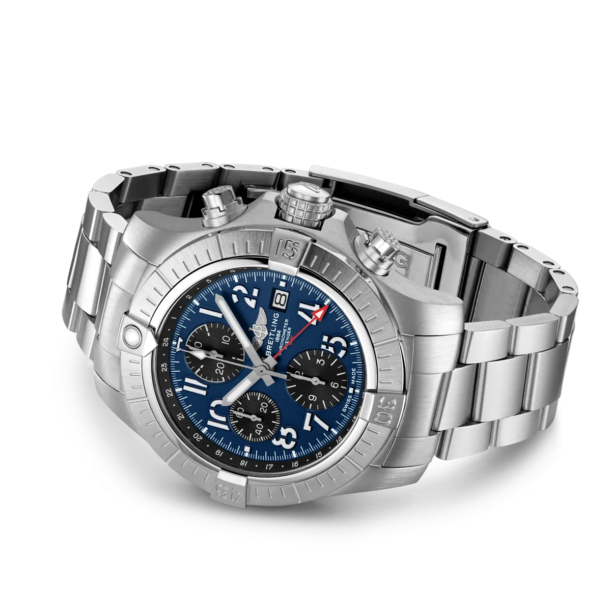 Breitling Avenger Chronograph GMT 45 - Blue Dial