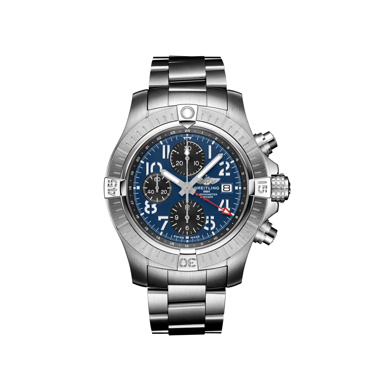 Breitling Avenger Chronograph GMT 45 - Blue Dial
