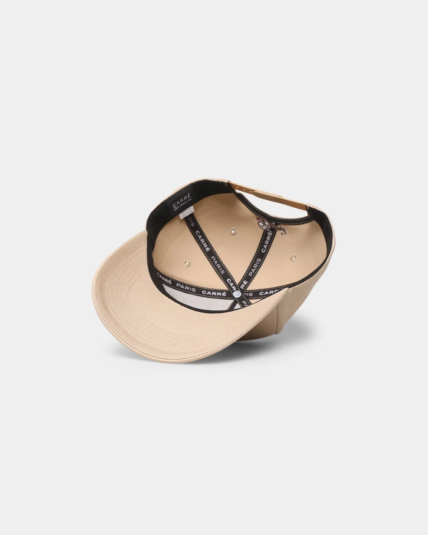 Carre Mono Snapback Stone