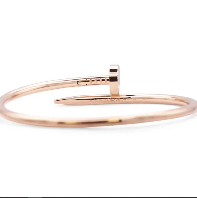 Cartier Juste Un Clou Bangle - Size 18 - 18ct Rose Gold
