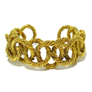 Chanel - Gold Hardware Bangle