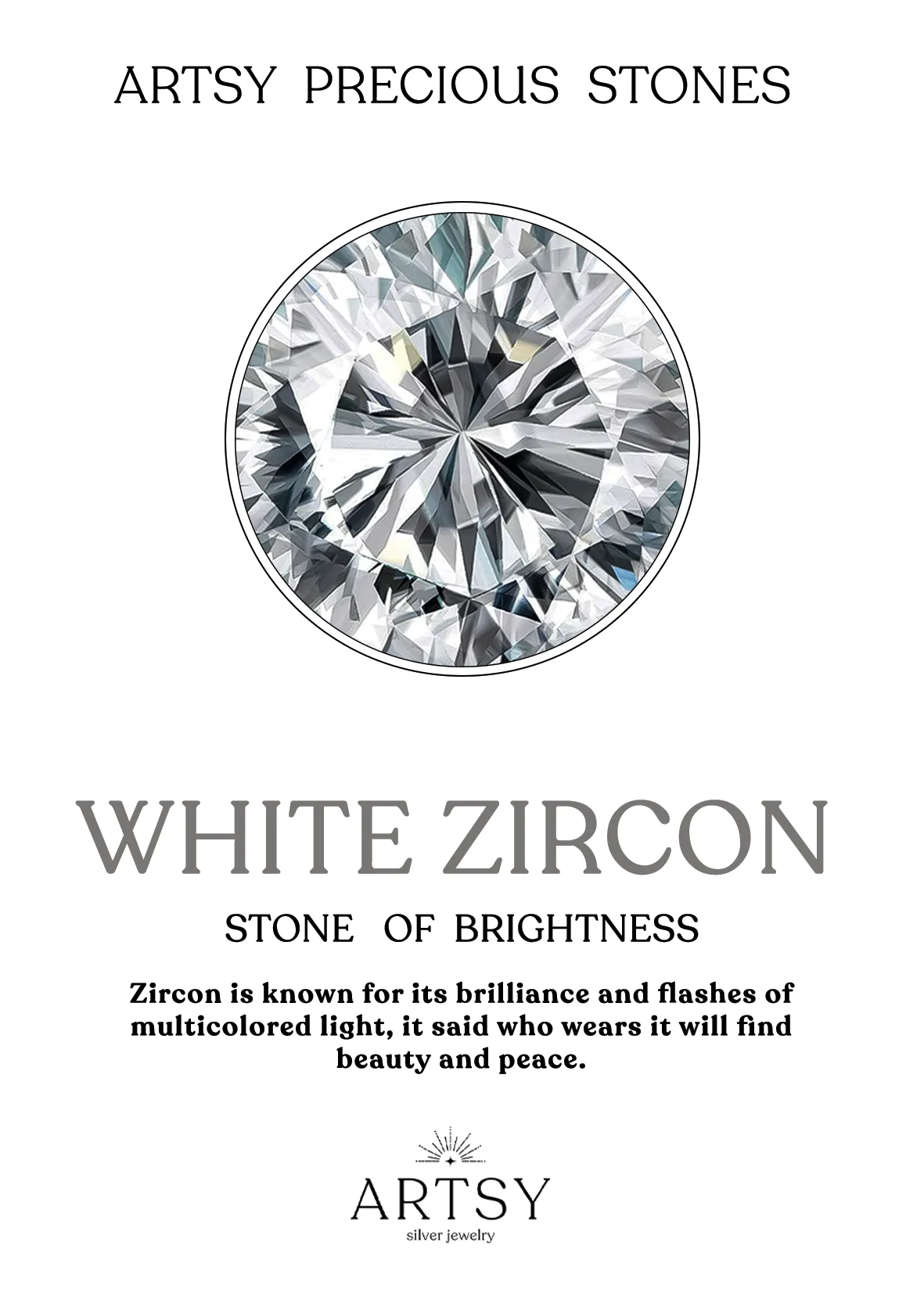 Classic Solitaire Zircon Necklace