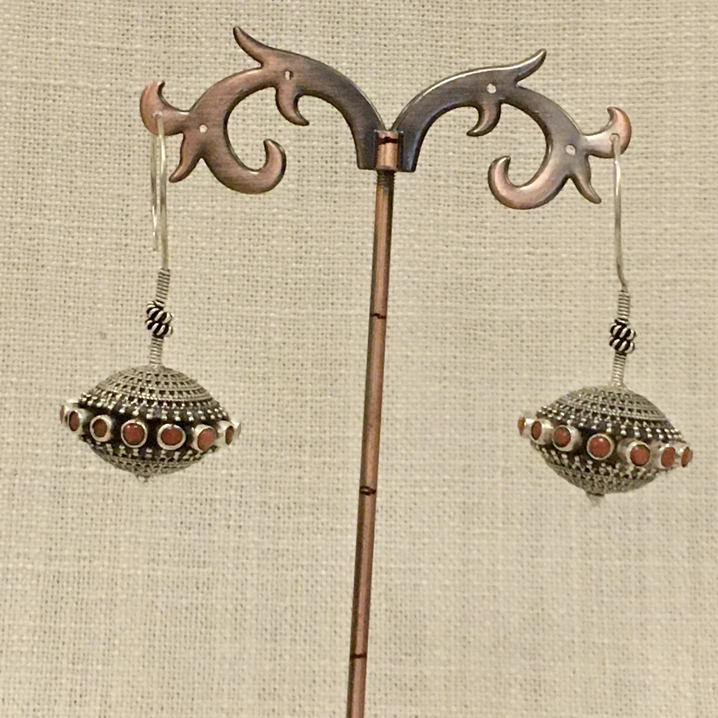 Coral Earrings