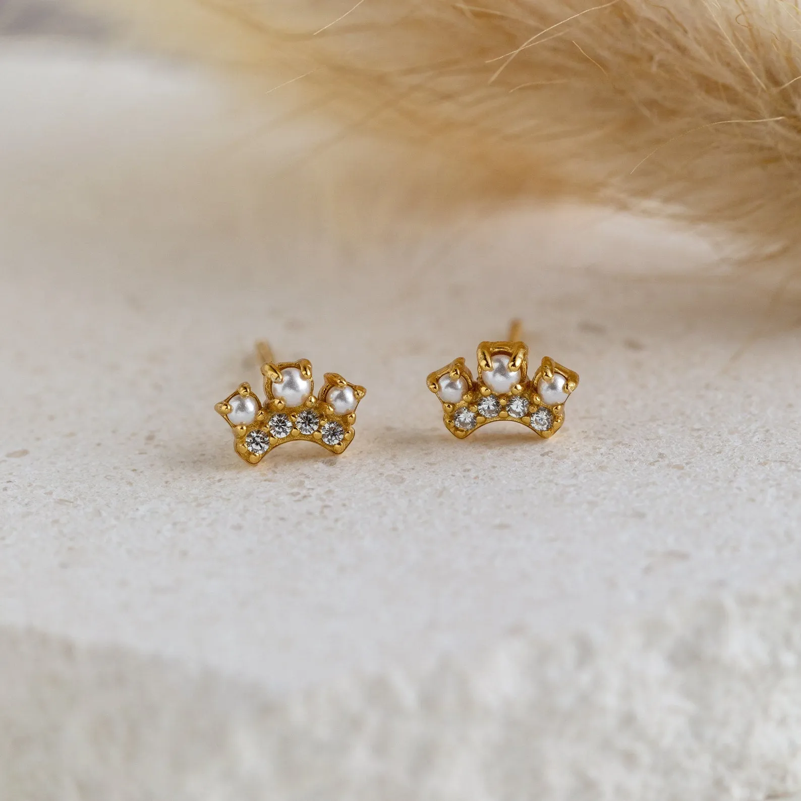 Crown Studs