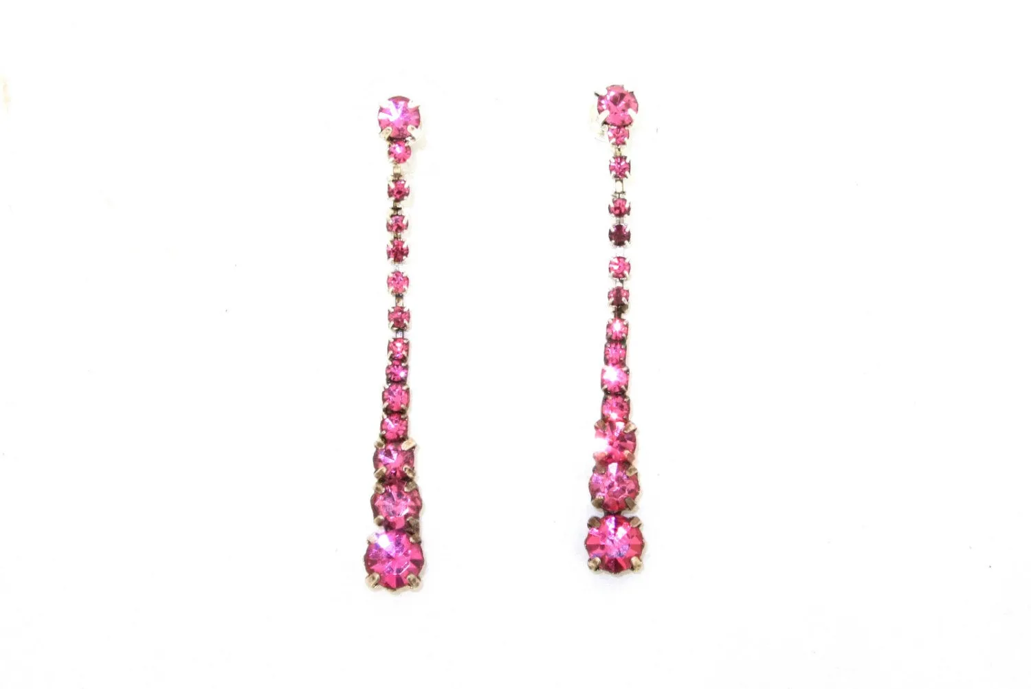Crystal Pink Earrings