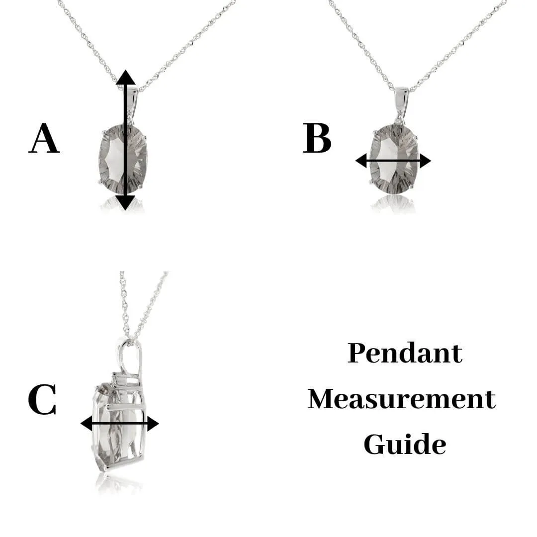Emerald-Cut Emerald Bezel Solitaire Pendant