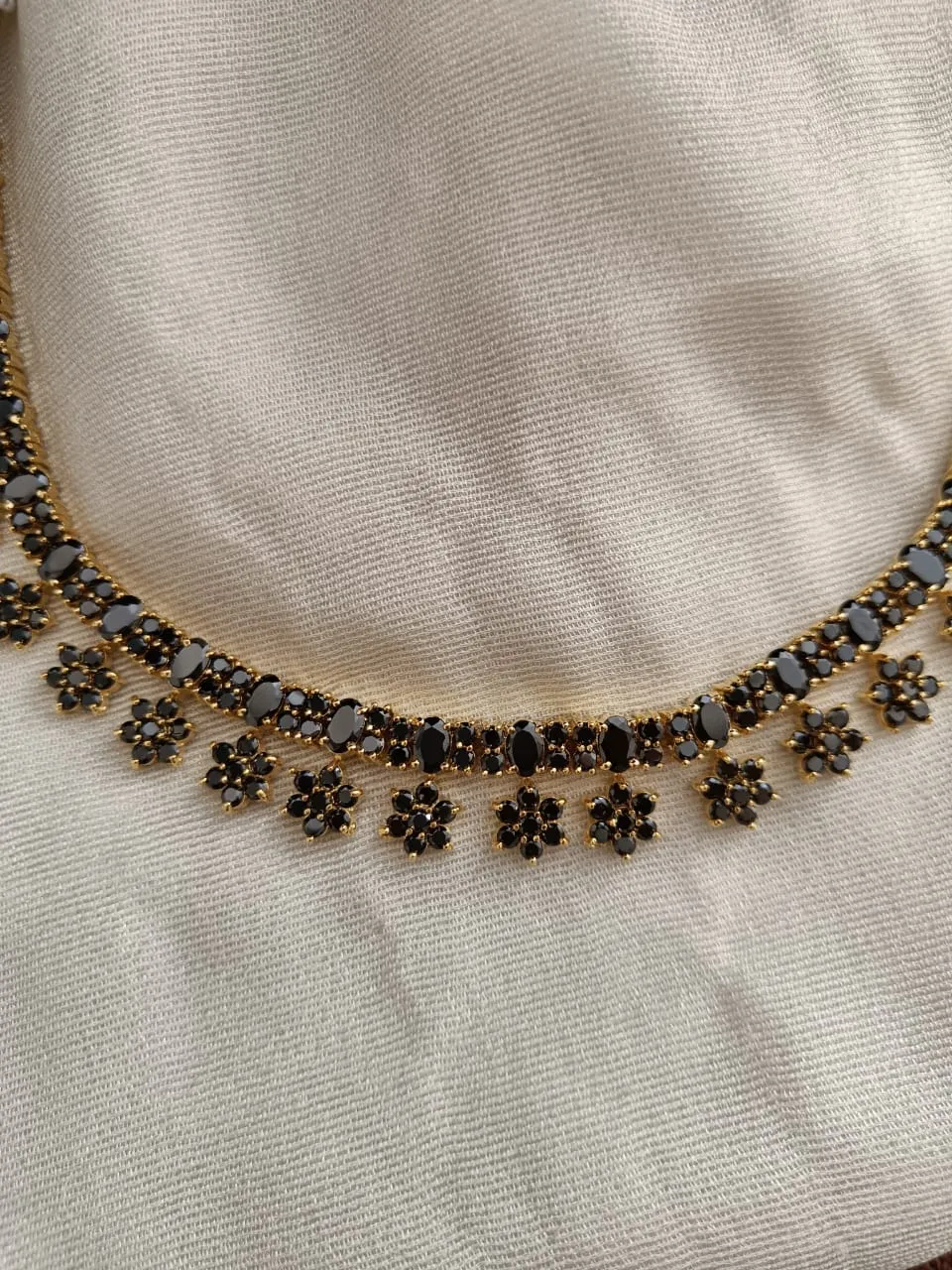 Exquisite Gold-plated Zircon Necklace Set
