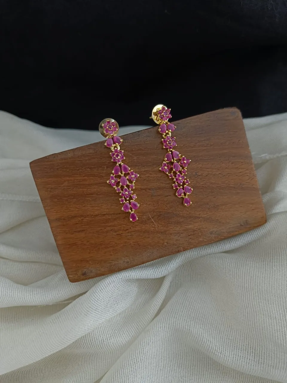 Exquisite Gold-plated Zircon Necklace Set