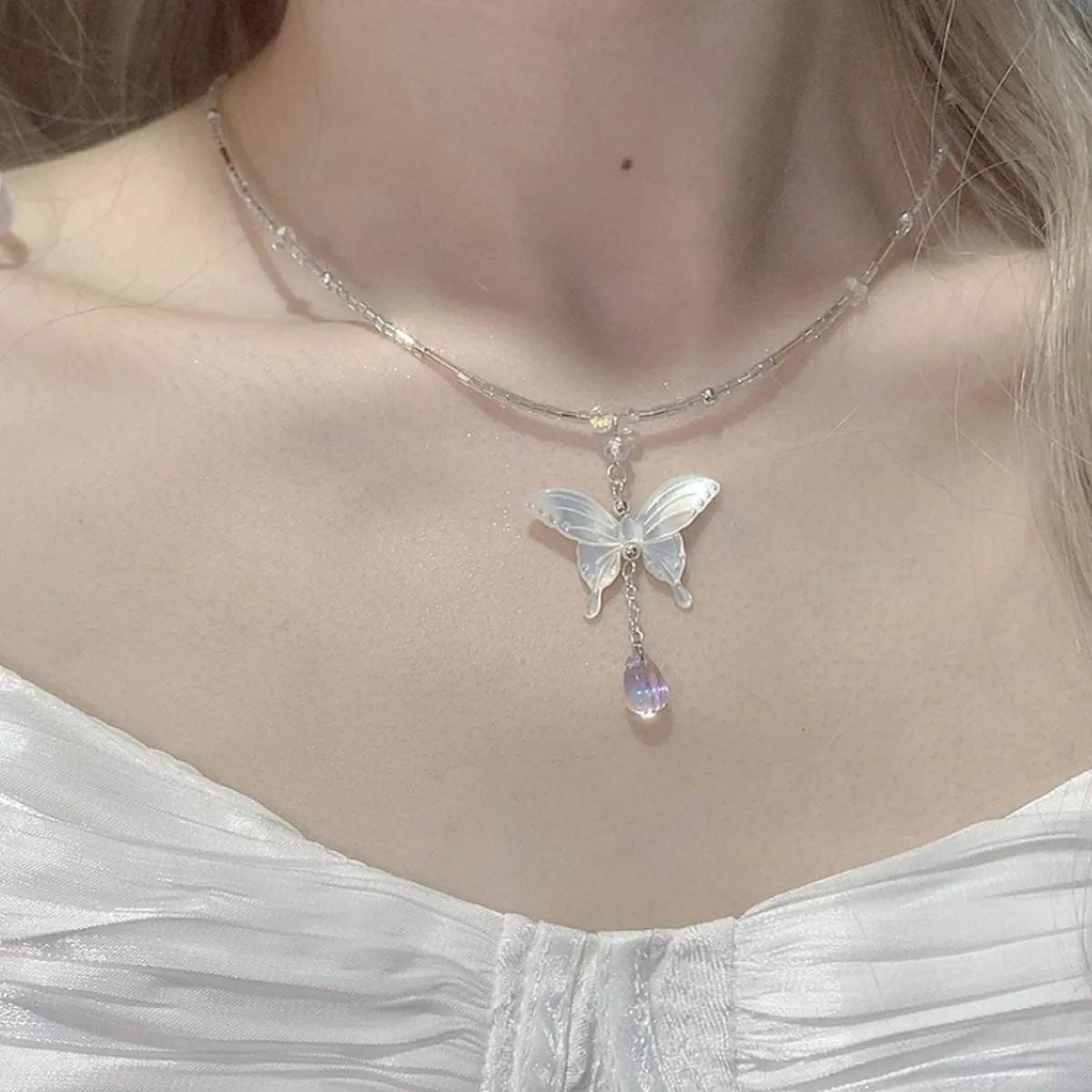 Fairy Butterfly Necklace