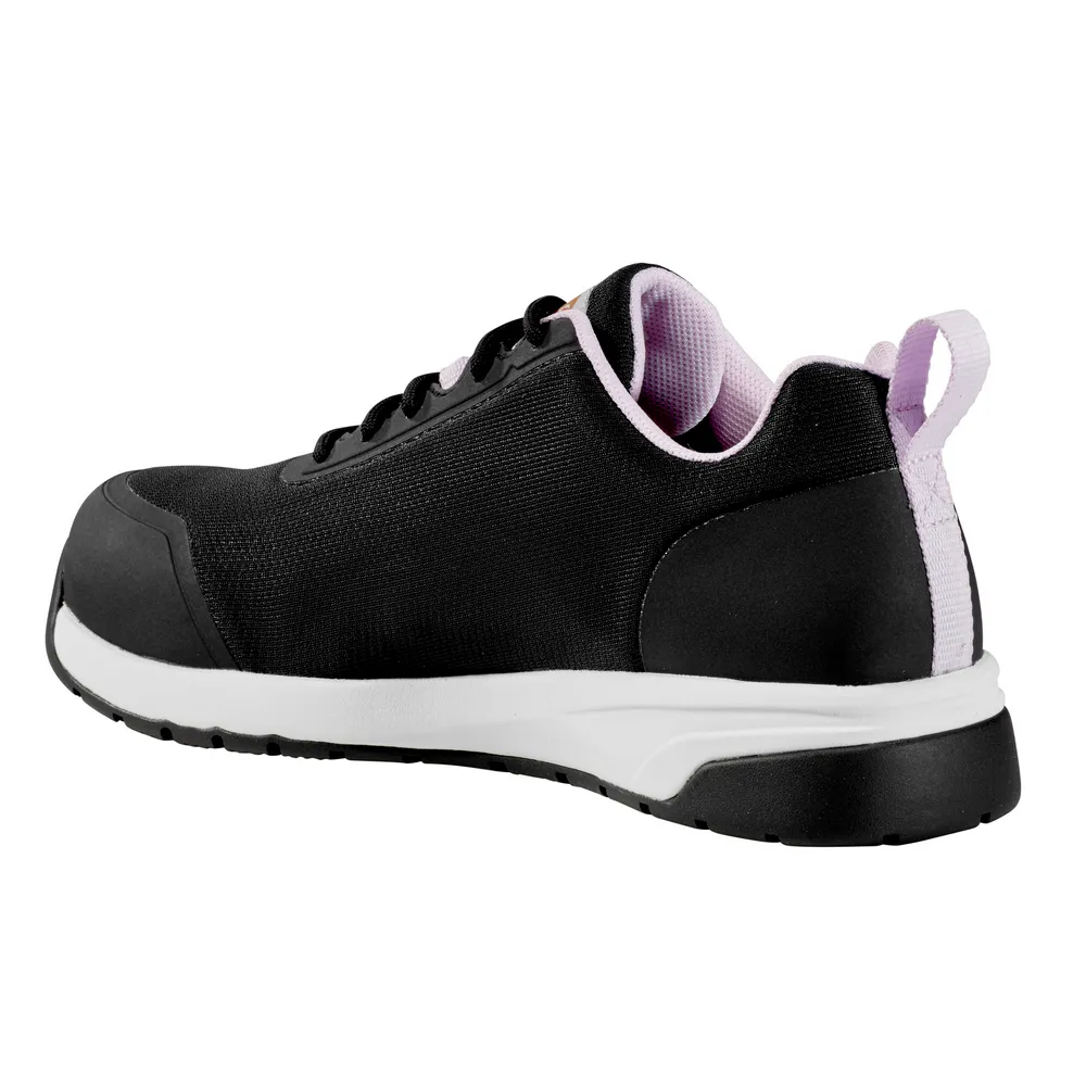 FORCE 3 INCH EH NANO TOE WORK SHOE - BLK-Black/Amethyst | Carhartt FA3481-W
