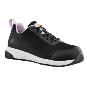 FORCE 3 INCH EH NANO TOE WORK SHOE - BLK-Black/Amethyst | Carhartt FA3481-W