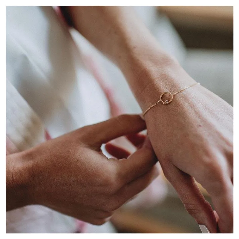 Free To Roam Bracelet - Gold / Sapphire