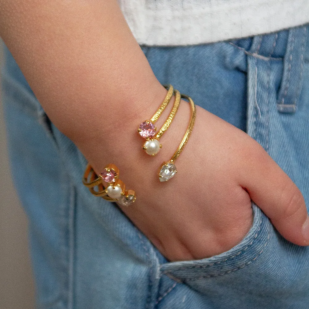 Girls Bracelet / Light Rose (children size)