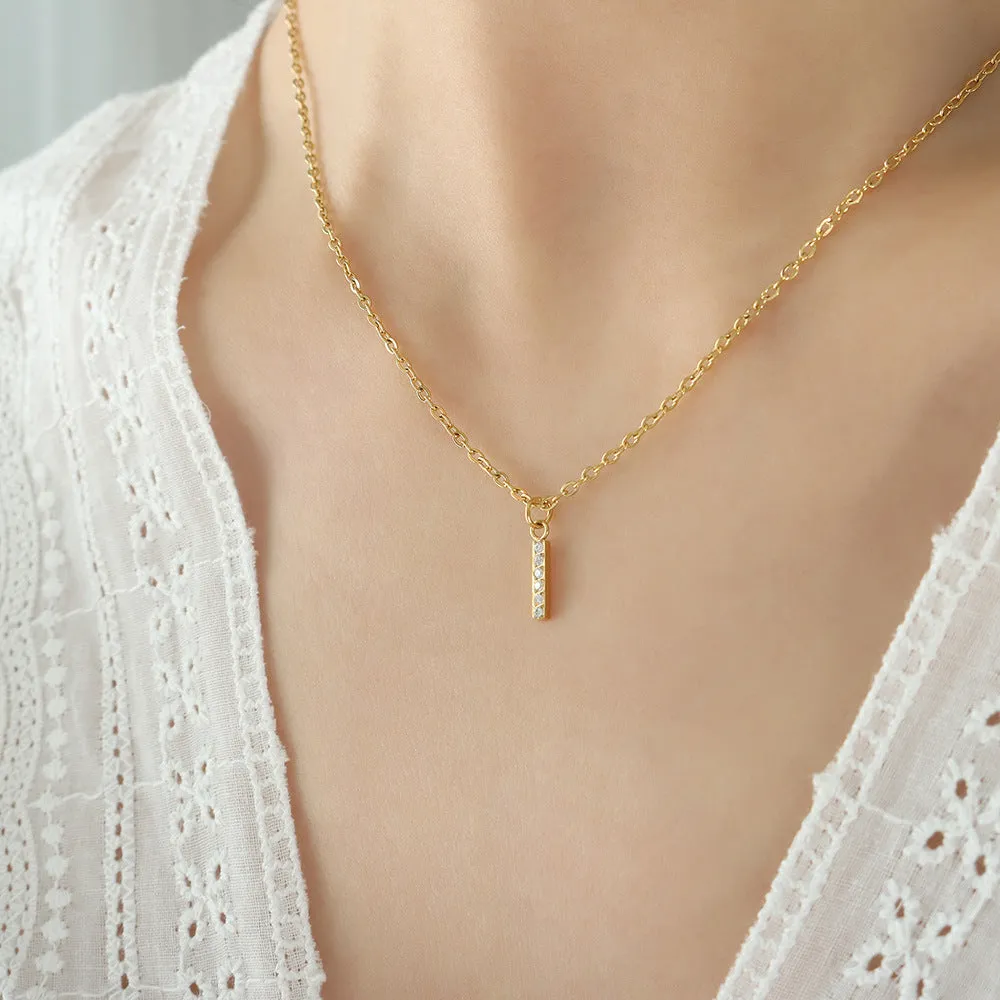 Golden Goddess Zircon Pendant Necklace for Women