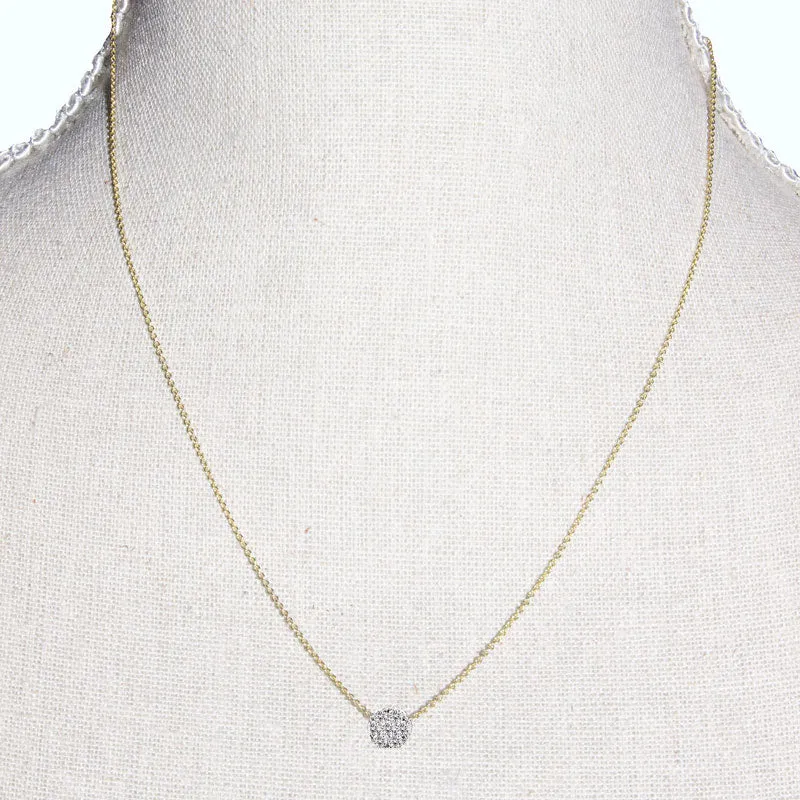 Harmony Jewel Collection Diamond Necklace, 1ct Look