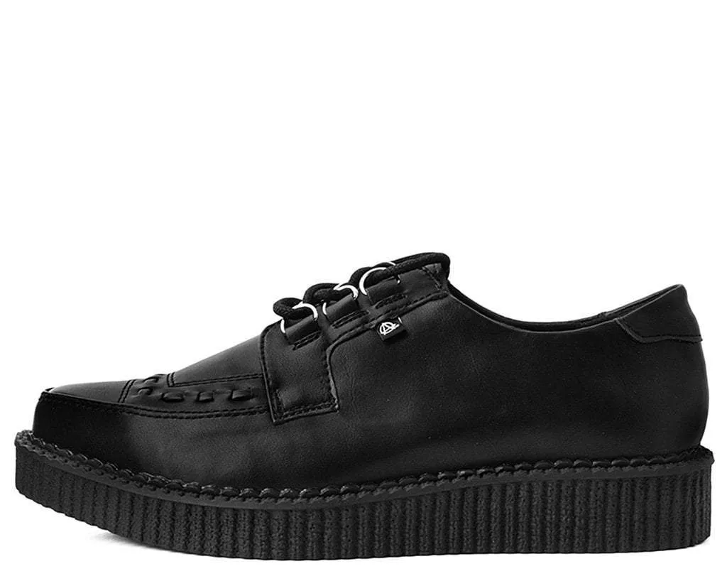 Hi Shine Lace Up Pointed Anarchic Creeper