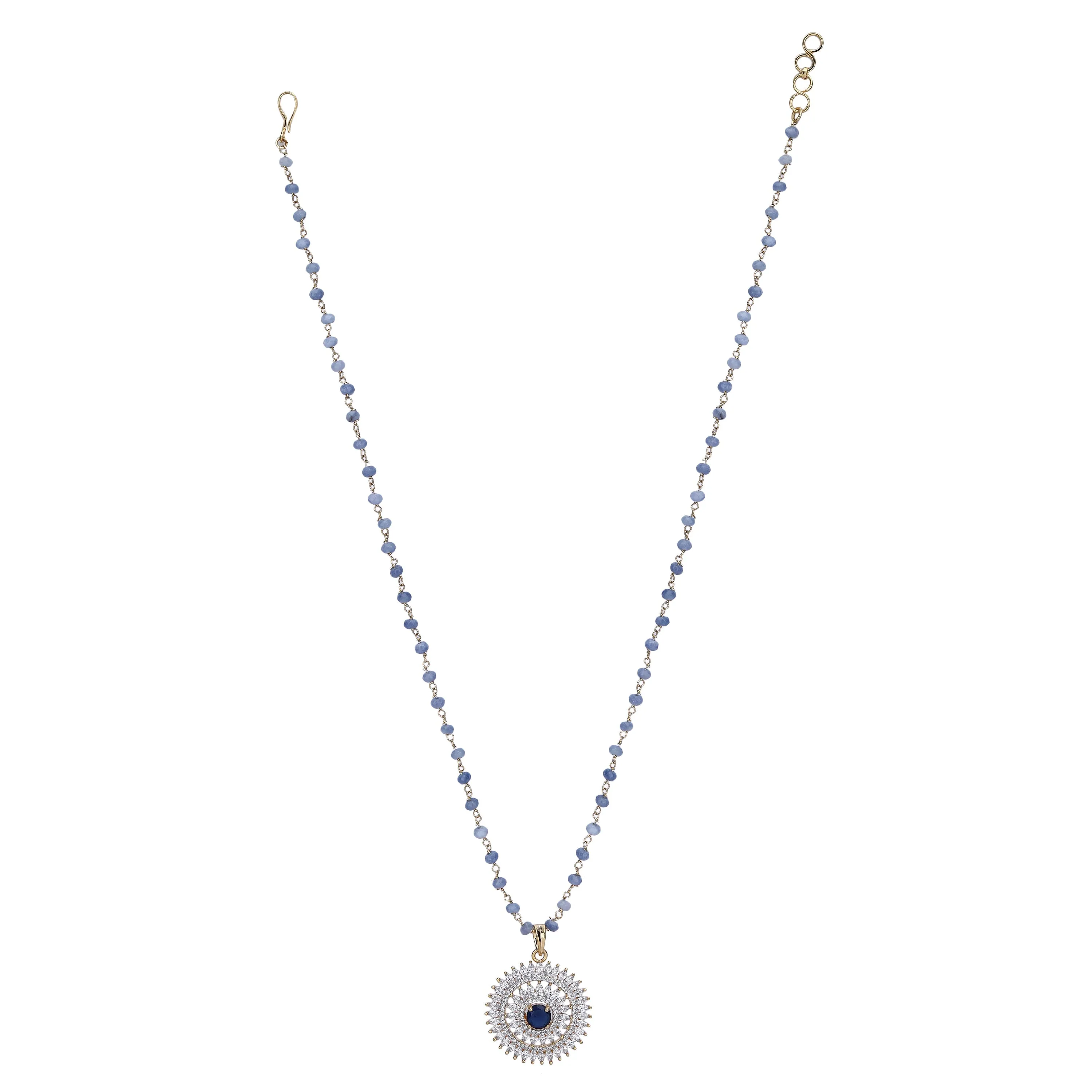 Himanshi Zircon Pendant Set
