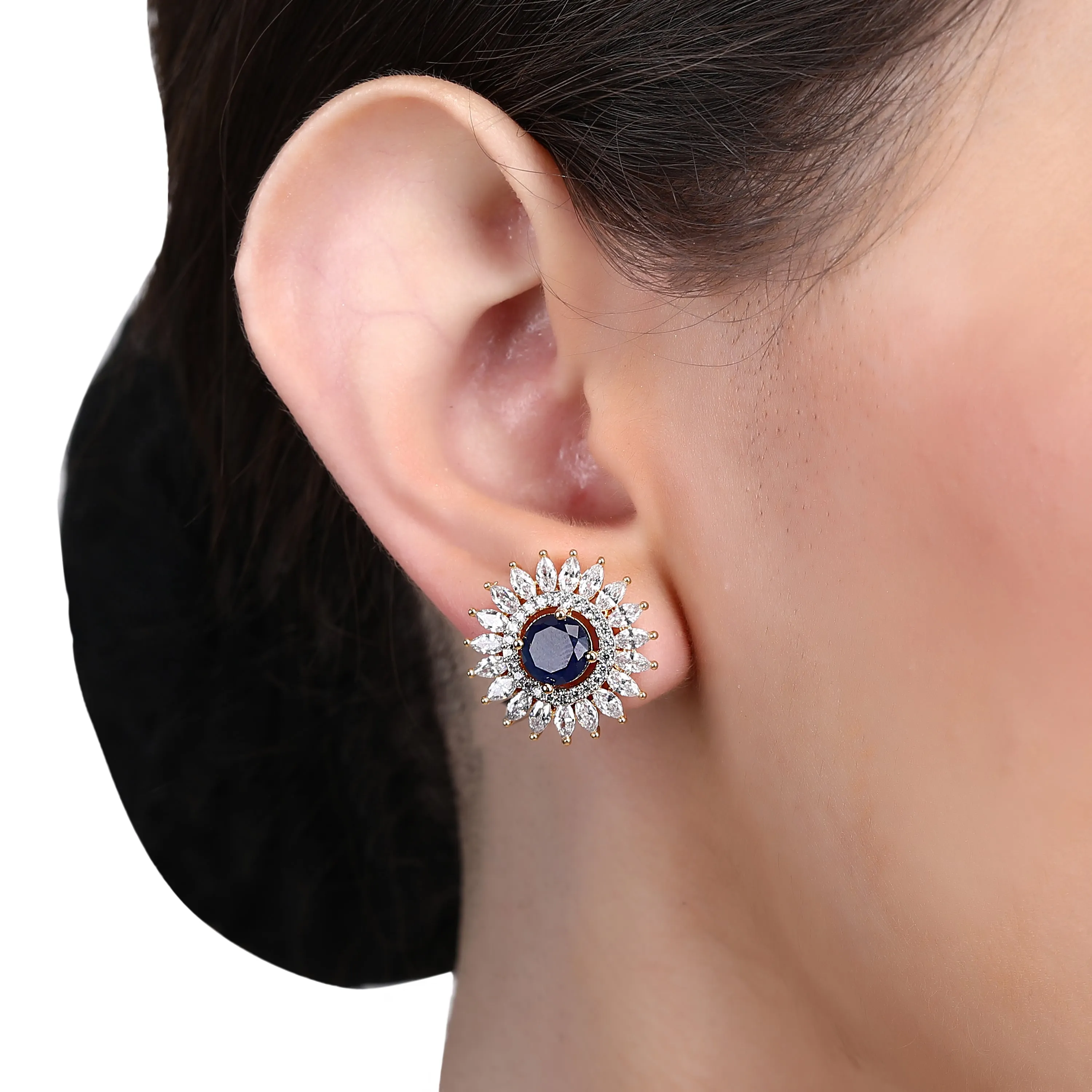 Himanshi Zircon Pendant Set