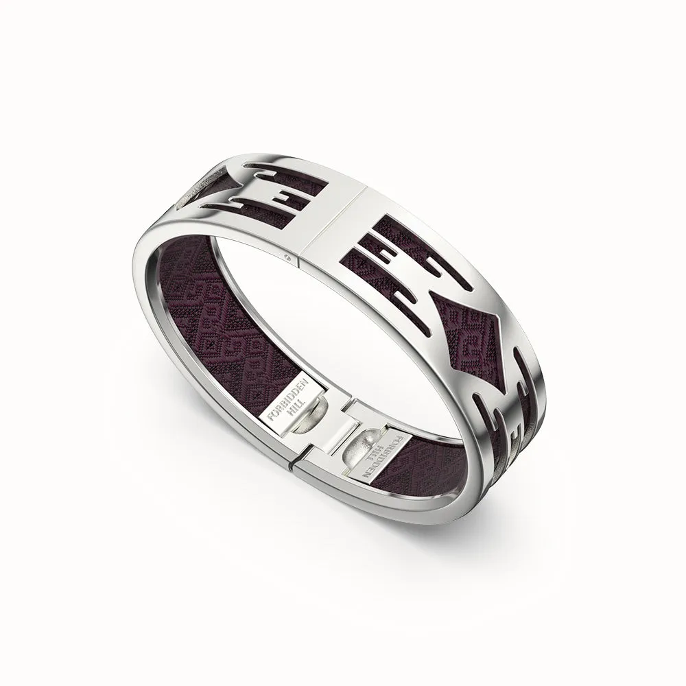 Ikat Bangle - Kopi-O Brown