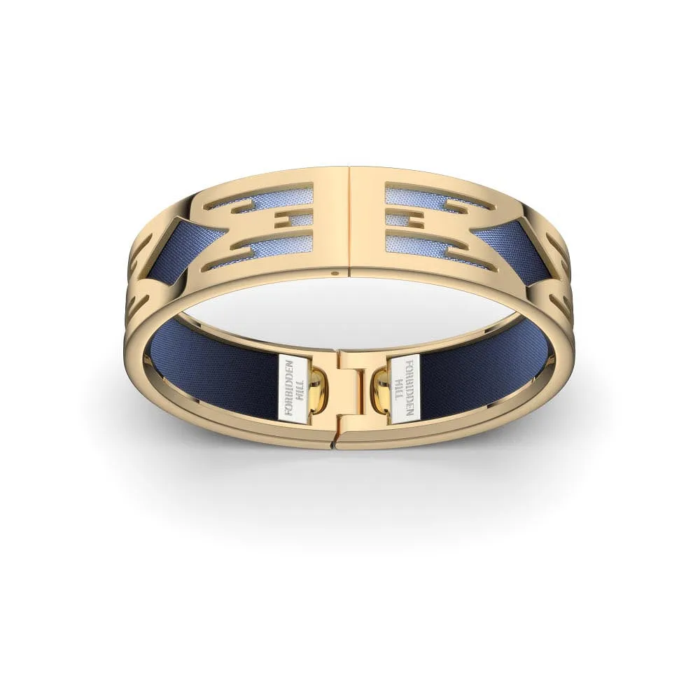 Ikat Bangle - Navy Glow