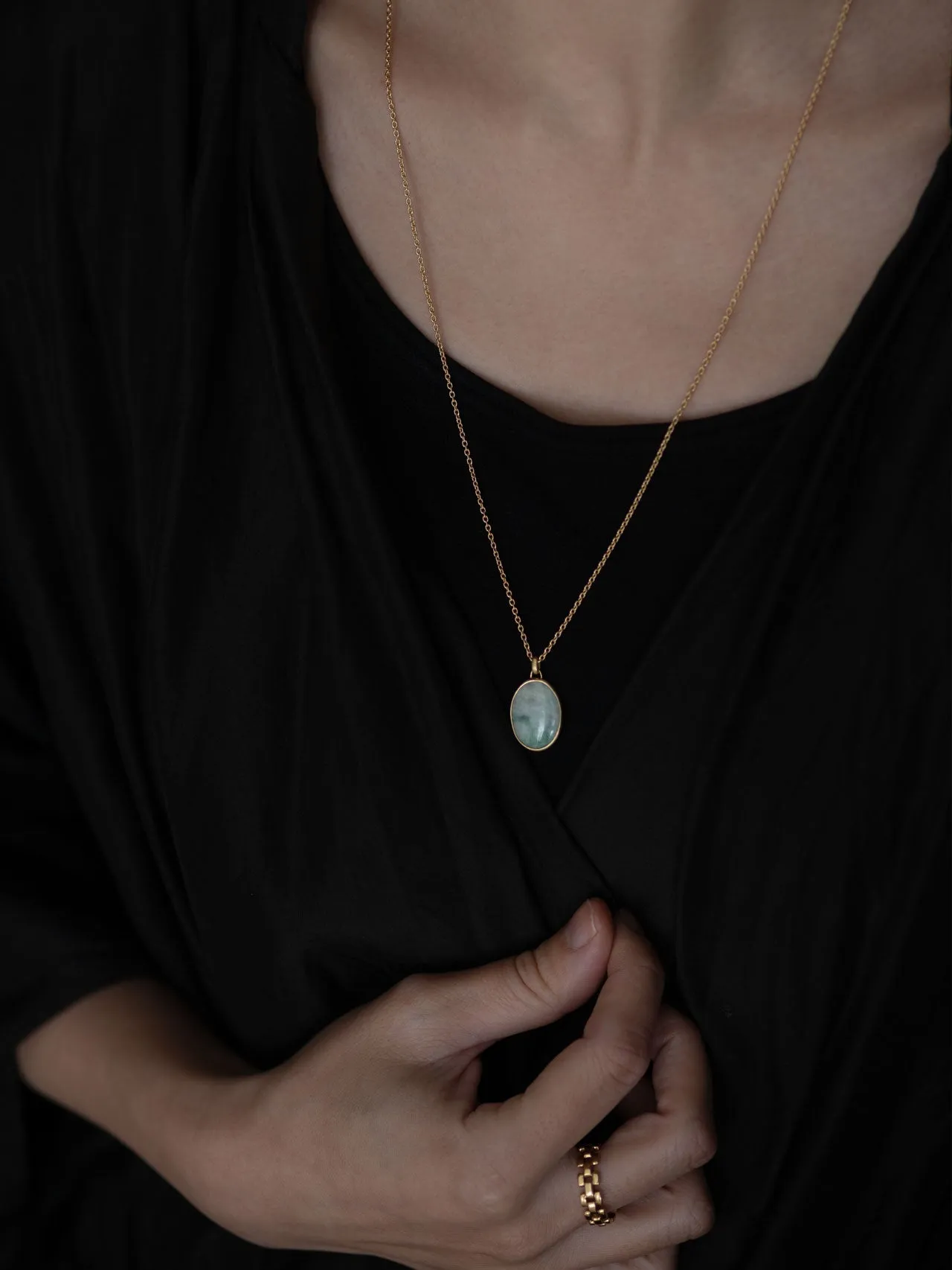 Jade Necklace _ LABO 24SSN01