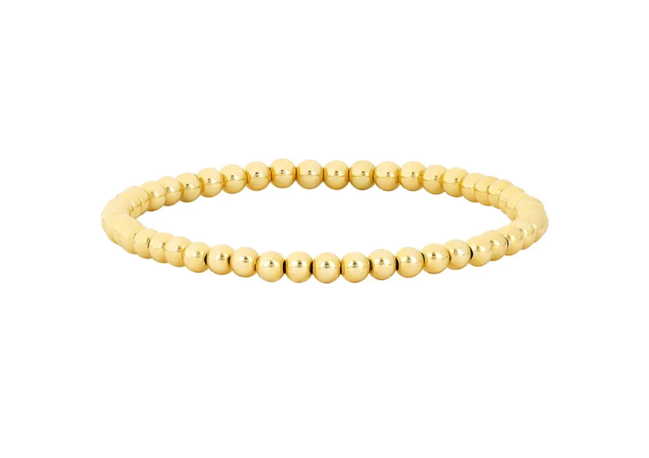 Kids Signature Bracelet- Yellow Gold