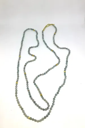 Lena Skadegard Blue Zircon Necklace