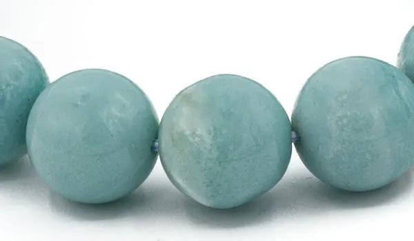 Luxury Brilliant Turquoise Amazonite Natural Gemstone Bracelet
