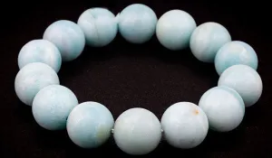 Luxury Brilliant Turquoise Amazonite Natural Gemstone Bracelet