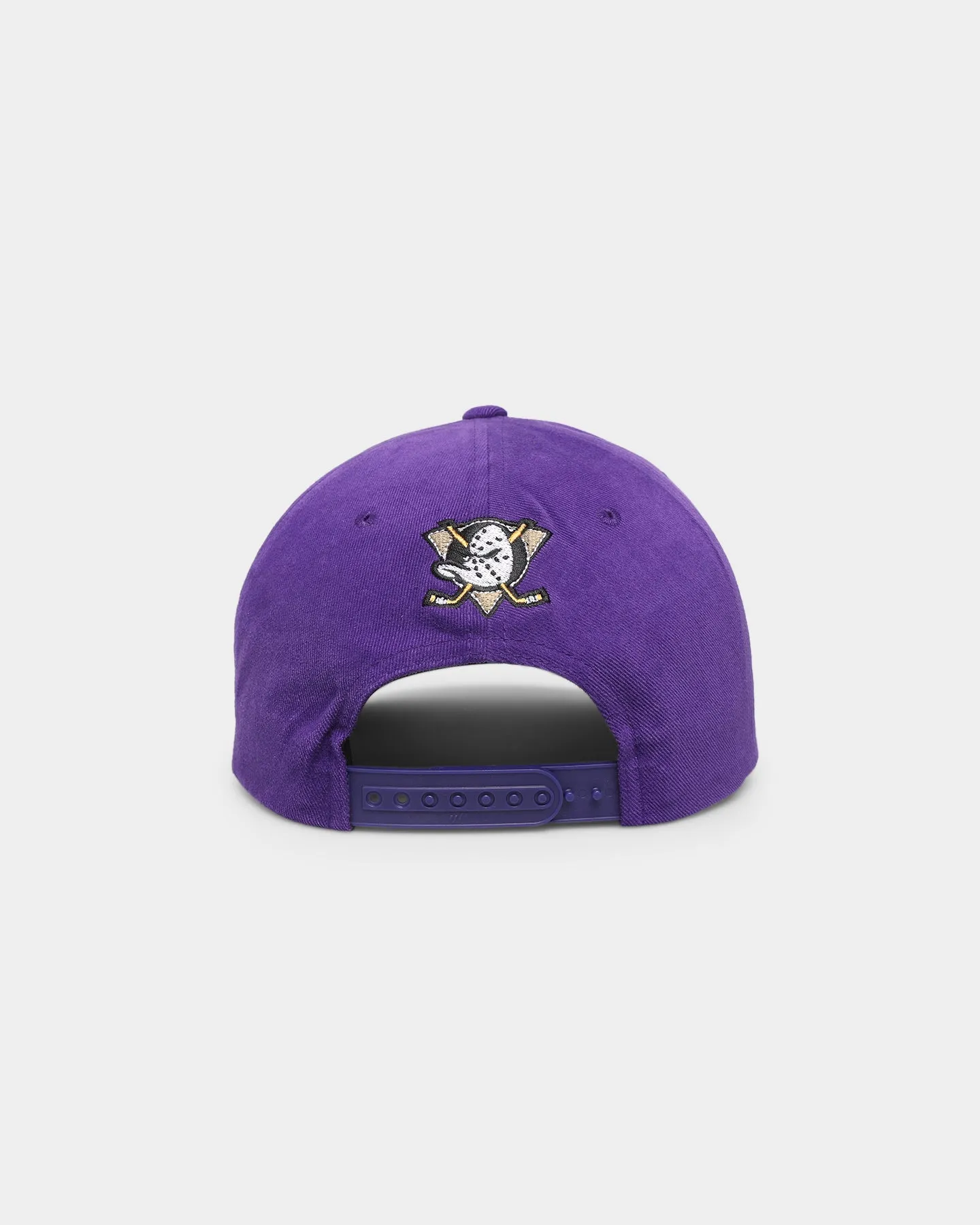 Majestic Athletic Anaheim Ducks Stack Pro Crown Snapback Faded Purple
