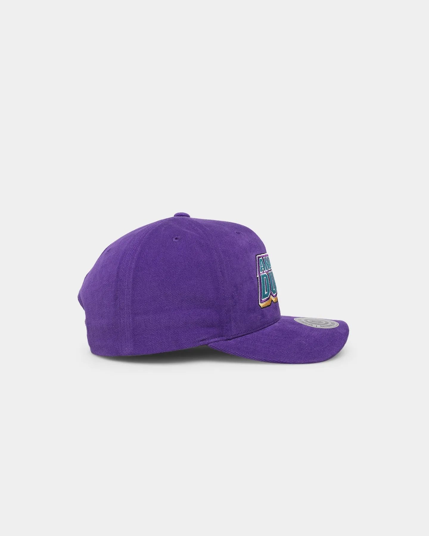 Majestic Athletic Anaheim Ducks Stack Pro Crown Snapback Faded Purple