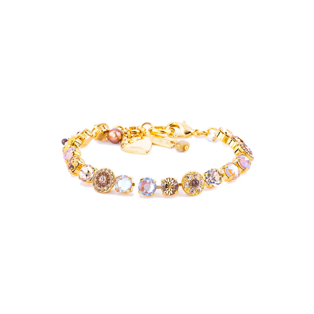 Medium Pavé Bracelet in "Chai" *Custom*