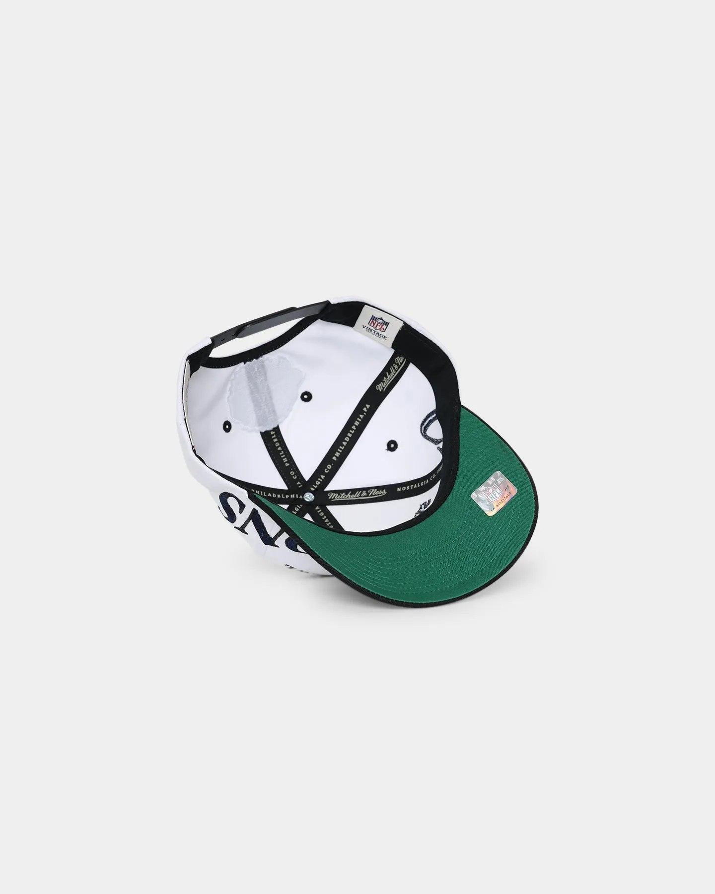 Mitchell & Ness Dallas Cowboys Back-To-Back Super Bowl Champions 'Dallas Cowboys Champs' Pro Crown Snapback Vintage White