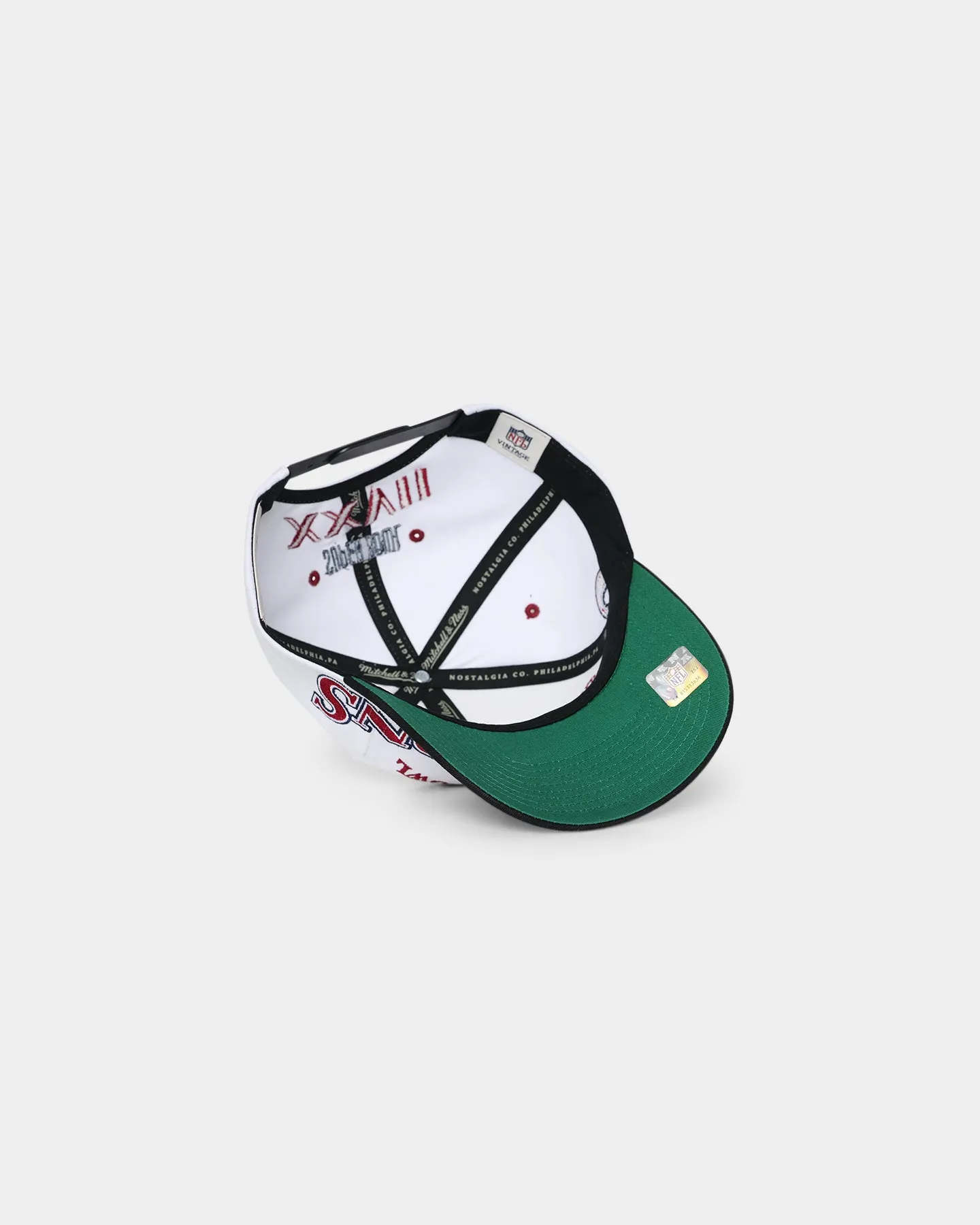 Mitchell & Ness Dallas Cowboys Super Bowl XXVII 'Dallas Cowboys Champs' Pro Crown Snapback Vintage White