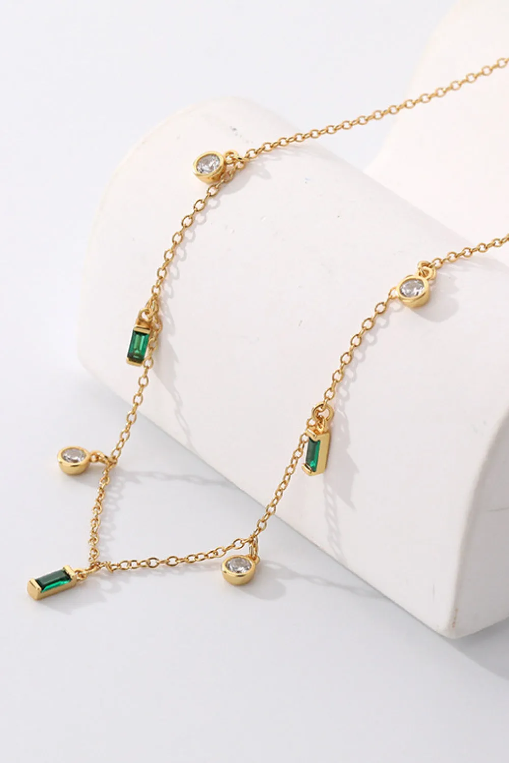 Multi-Charm Chain Necklace